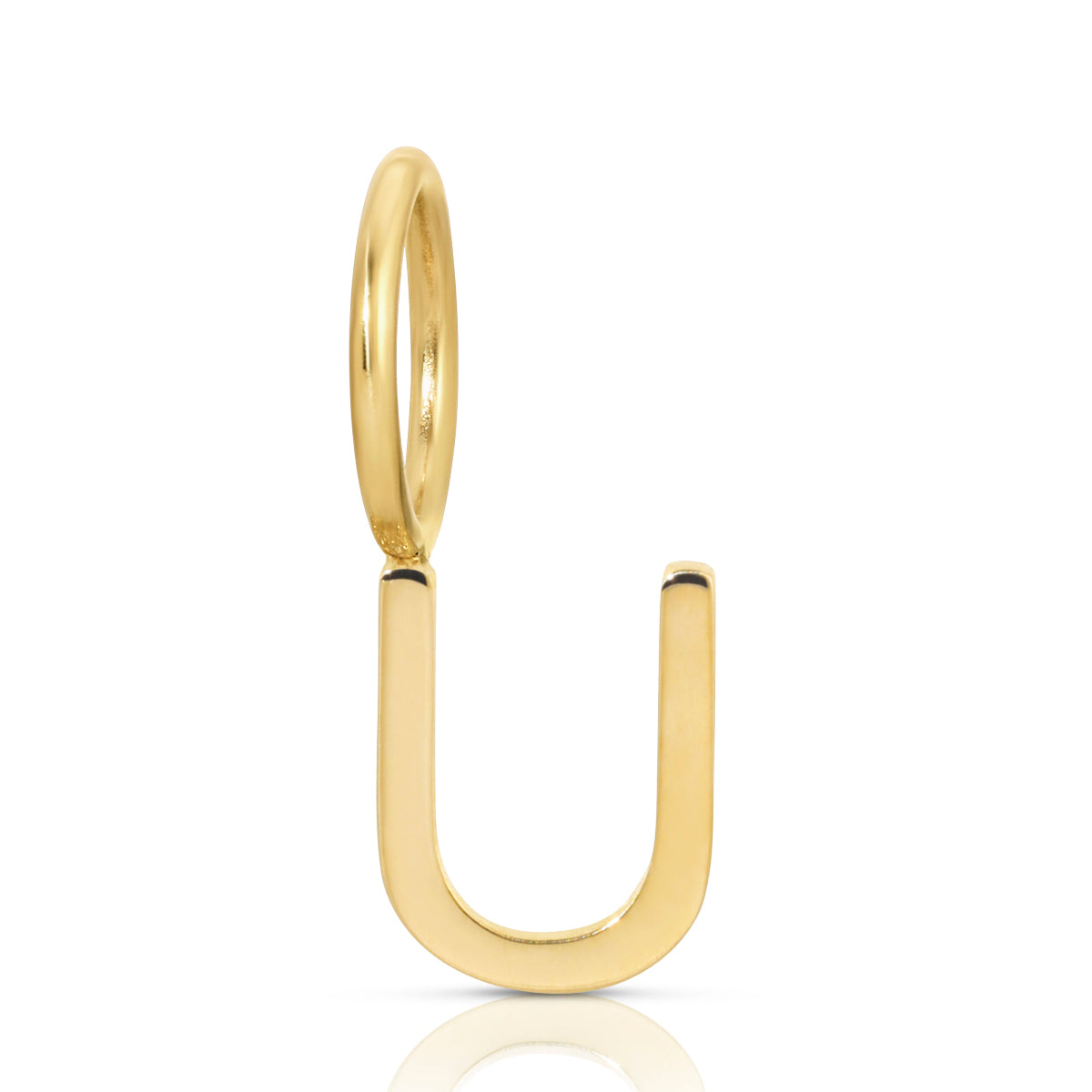 Gold Letter Charm