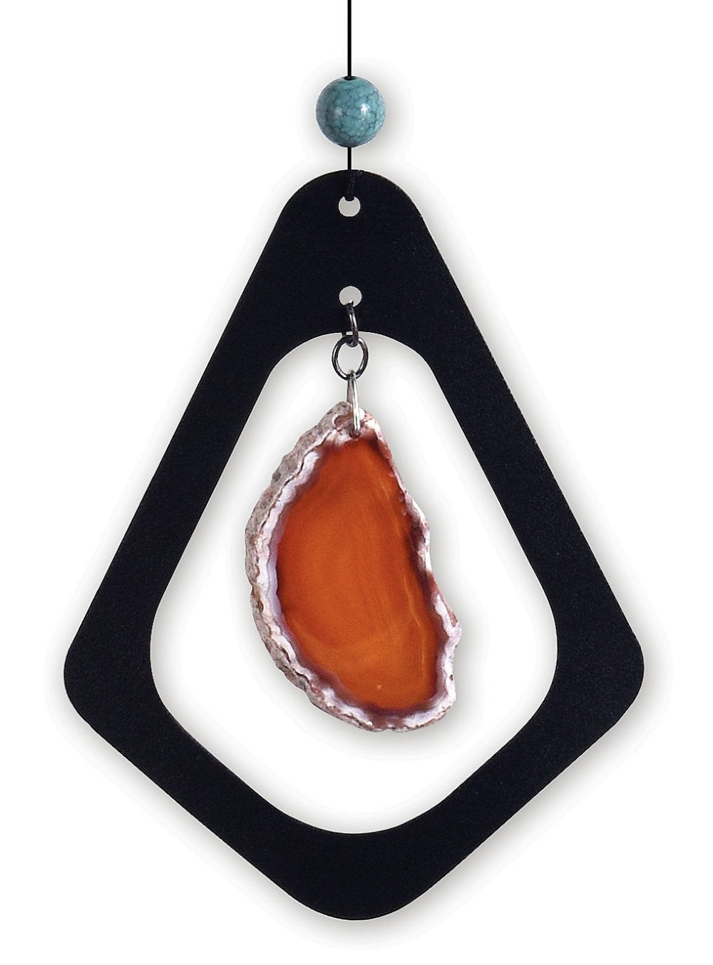 42 inch Orange Agate Wind Chime
