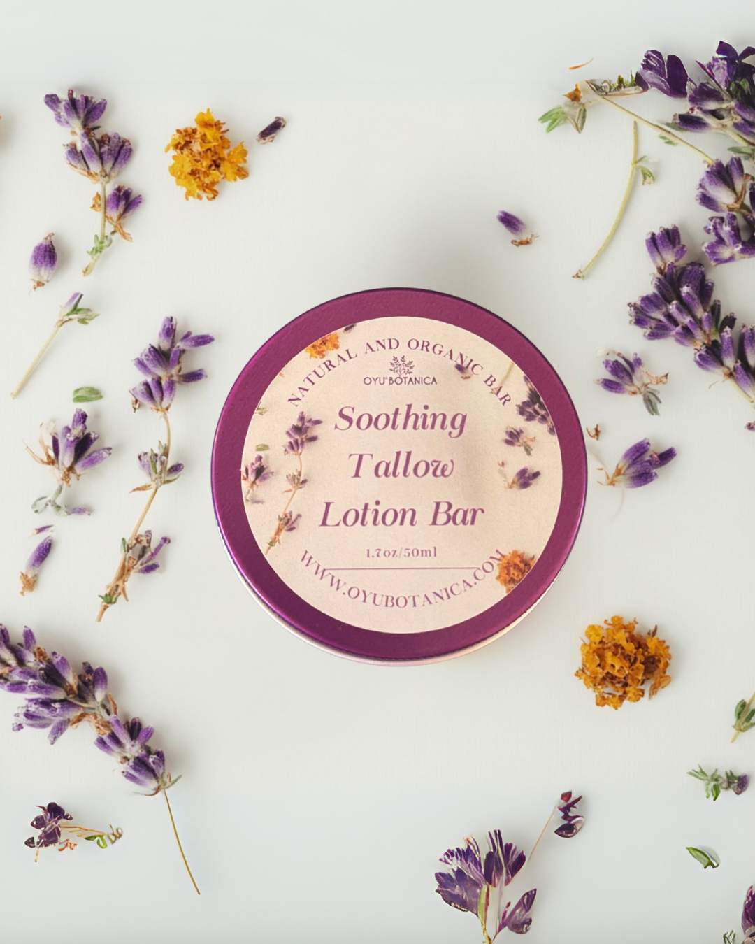 Tallow Lotion Bar (Unscented)