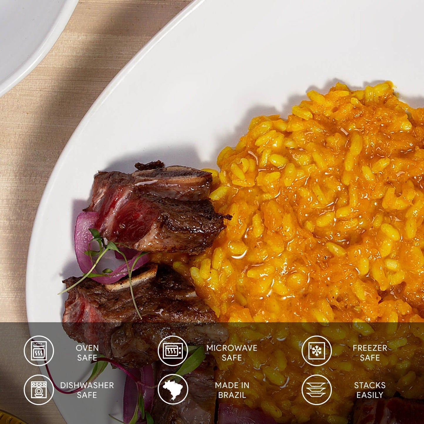 Oval Dinner Plate Set of 6