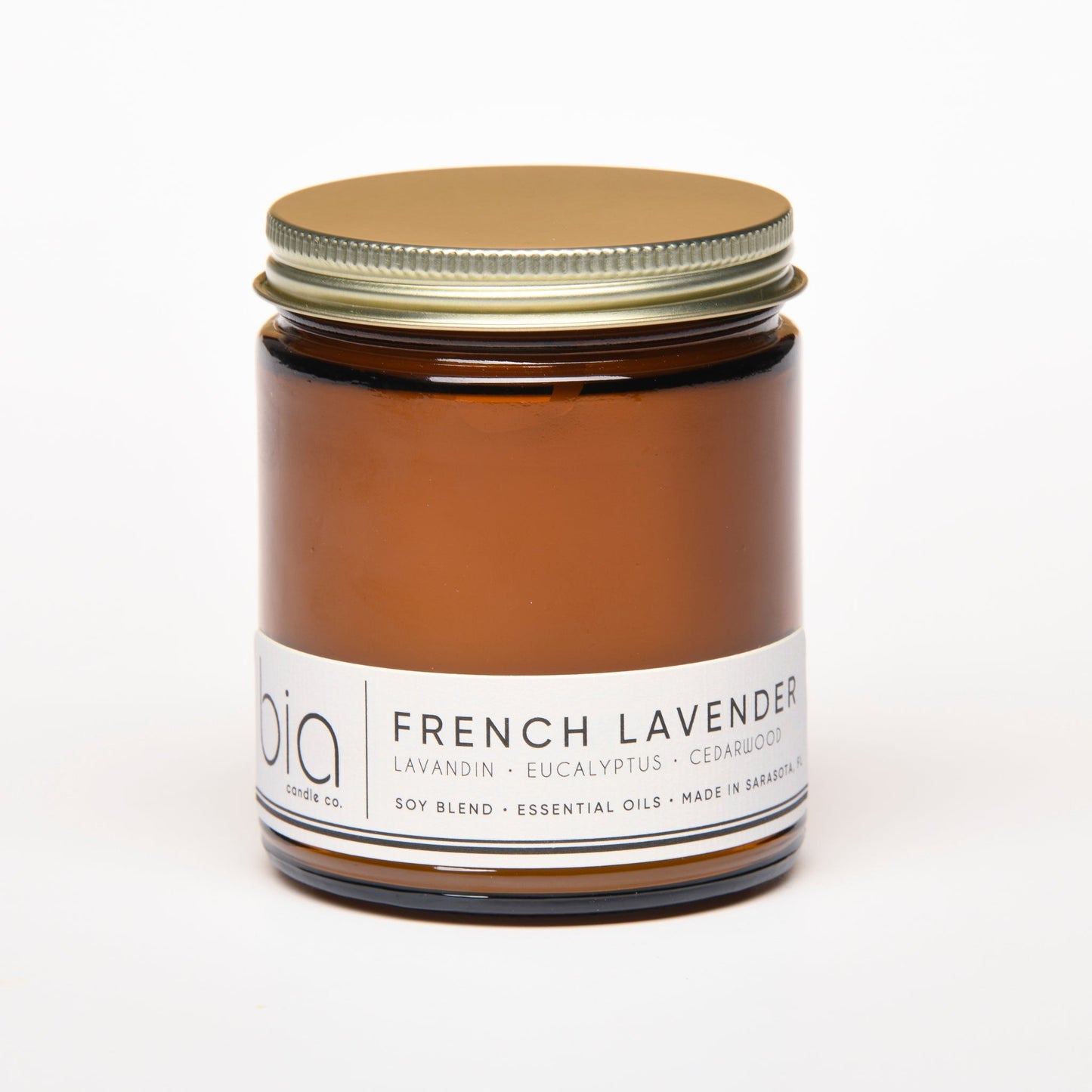 French Lavender Soy Blend Candle — Lavender, Eucalyptus & Cedarwood