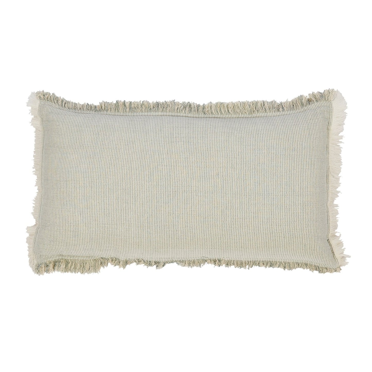 Monroe Cotton Fringe Blanket Deco Pillow