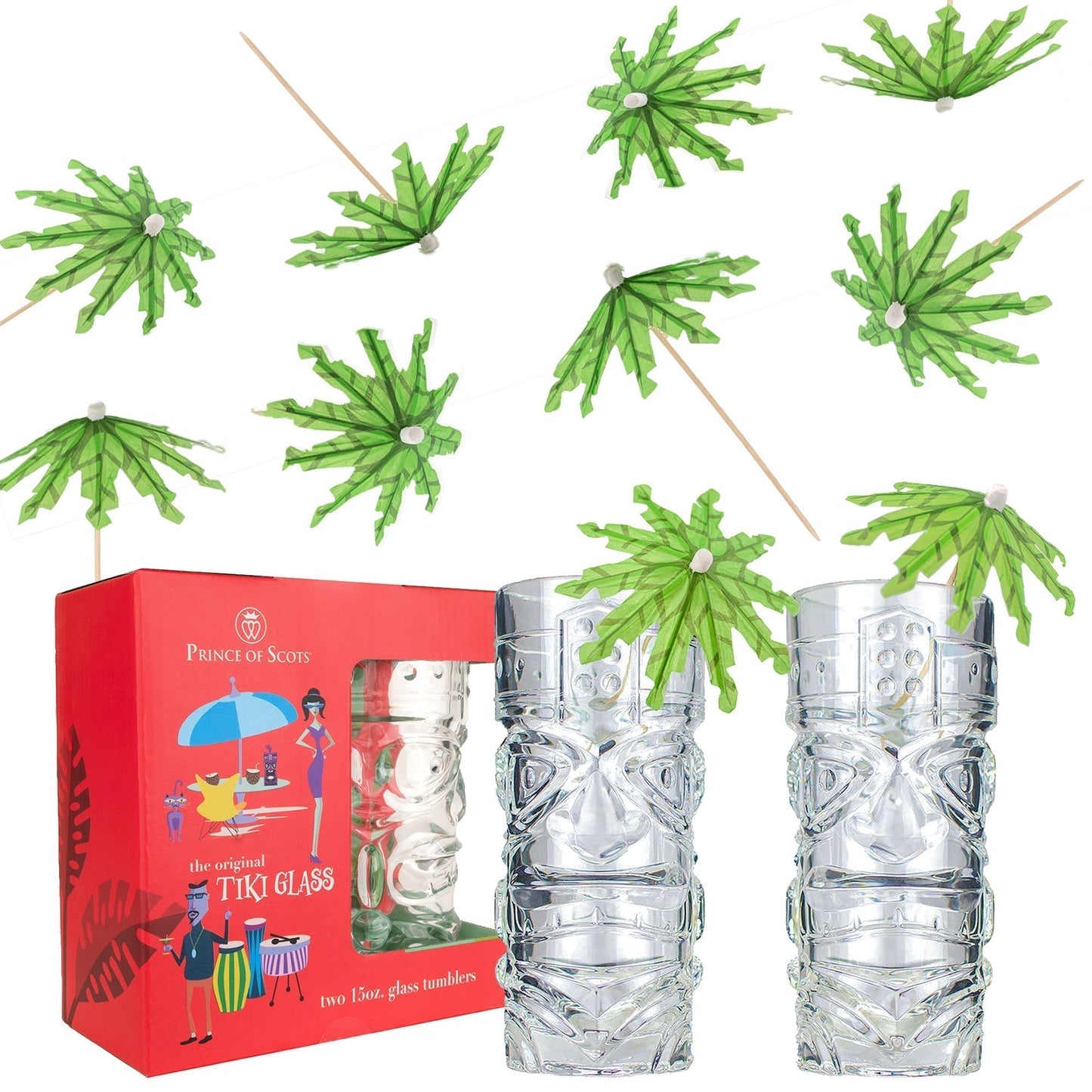 The Original Tiki Glass Party in a Box - Osadia Concept Store