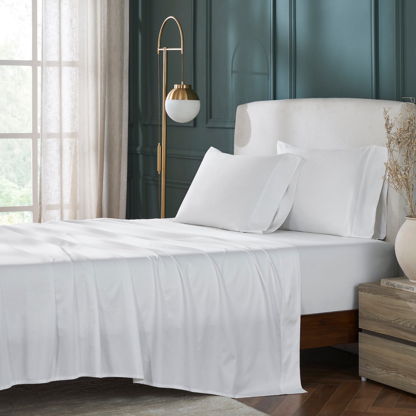 Bellante Giza Cotton Percale Sheet Set