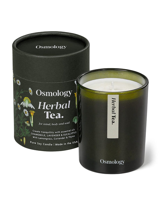 Herbal Tea Scented Candle - Chamomile Lavender and Eucalyptus