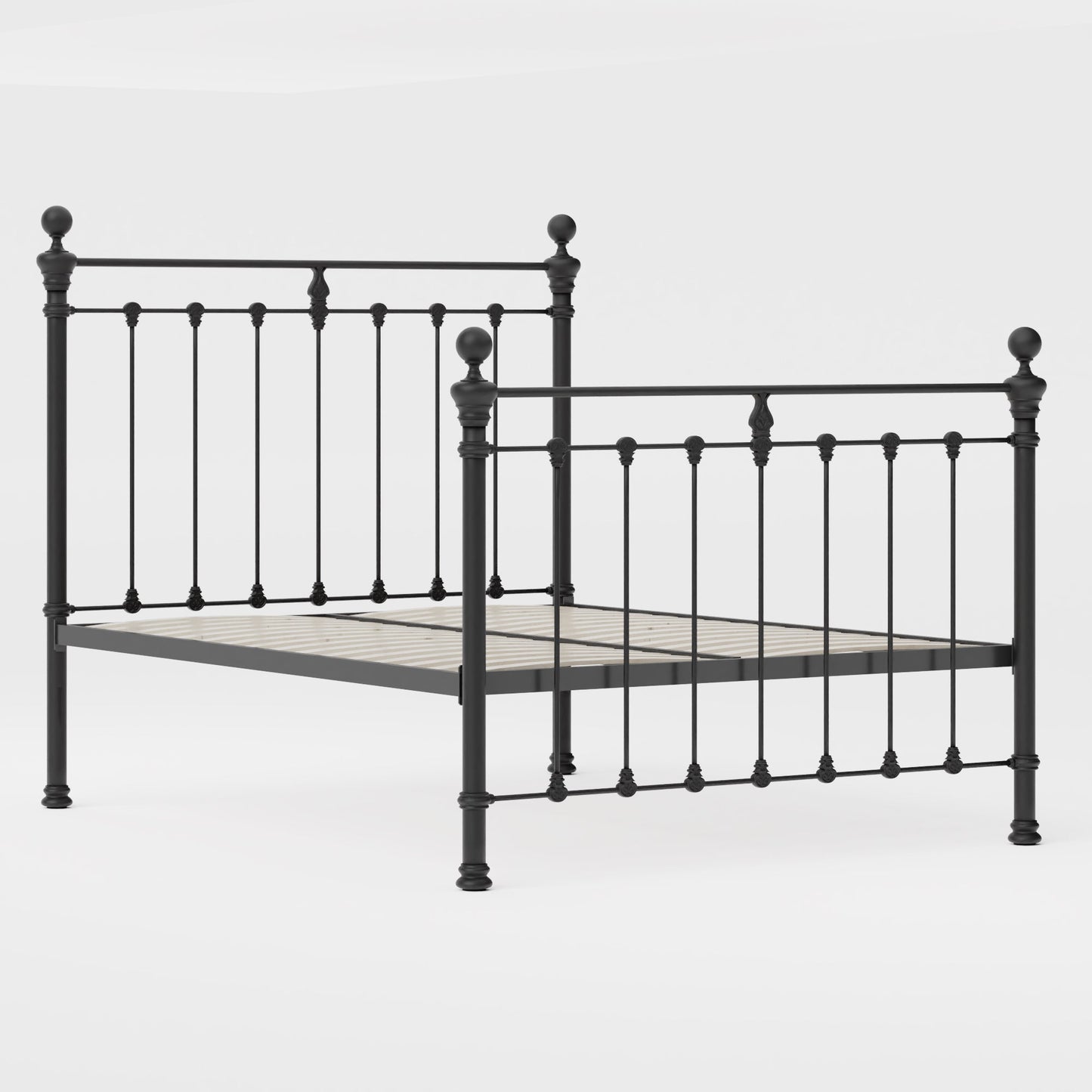 Castile Metal Bed Solo Satin Black