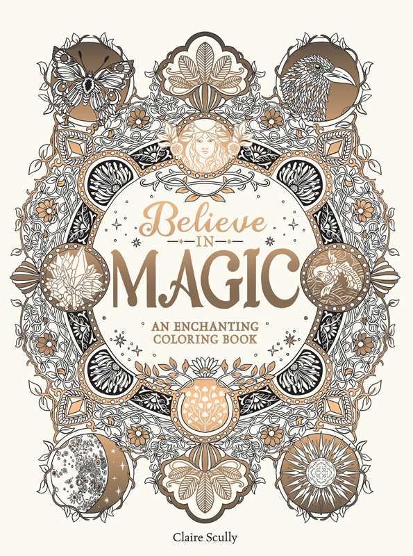 Believe in Magic Coloring Book by Claire Scully