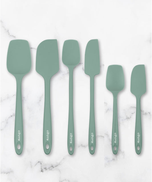 6 Piece Silicone Spatula Set
