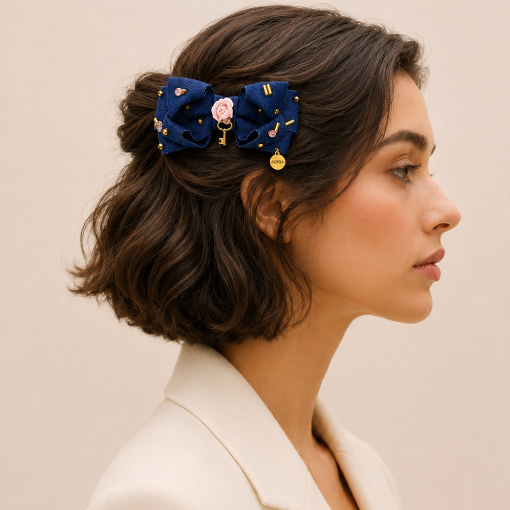 The Rosegate Key Barrette