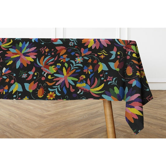 Osadia Handmade Black Otomi Tablecloth