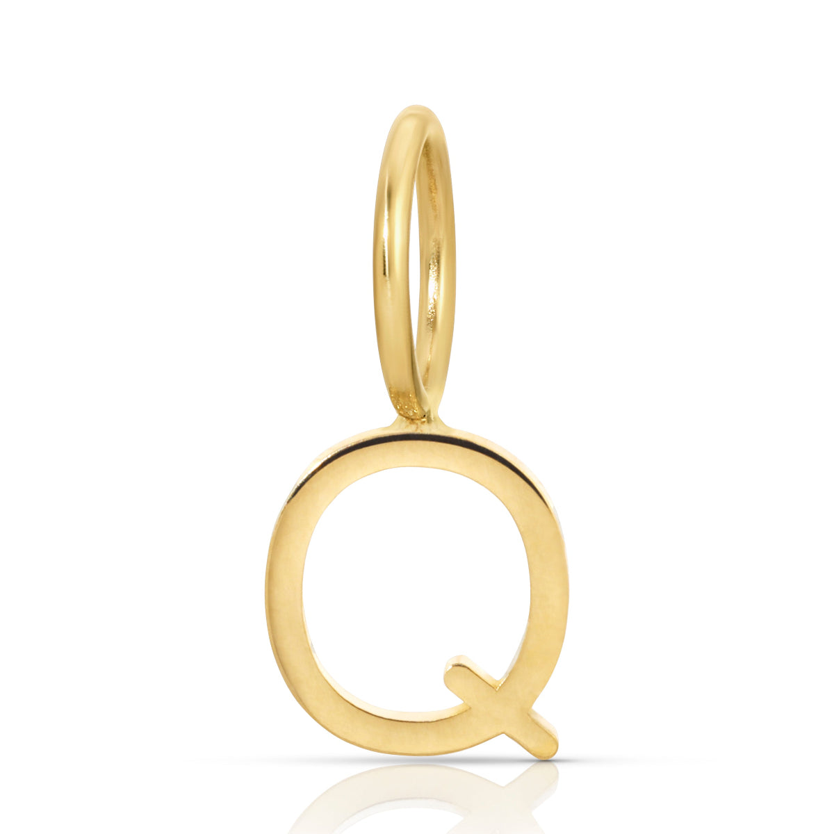 Gold Letter Charm