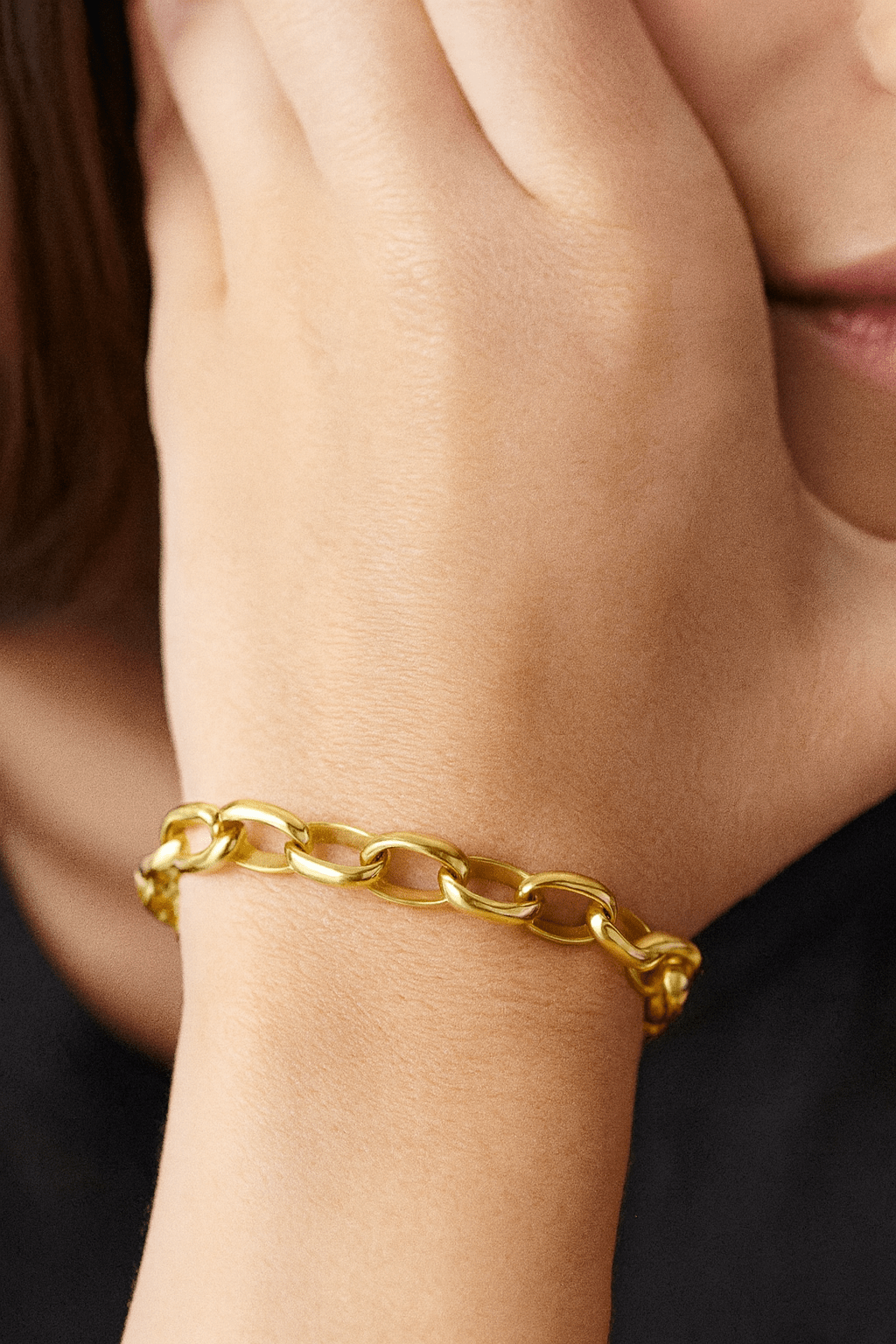 Oval Link Chain Bracelet