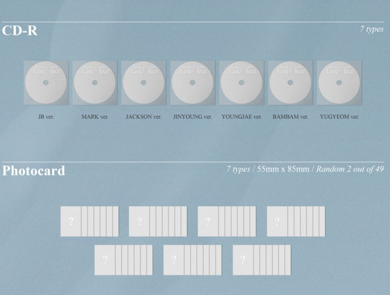 Got7 - Album Vol.4 [Breath Of Love : Last Piece]