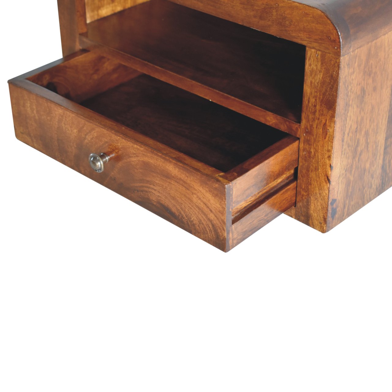 Chunky Chestnut Floating Bedside Table