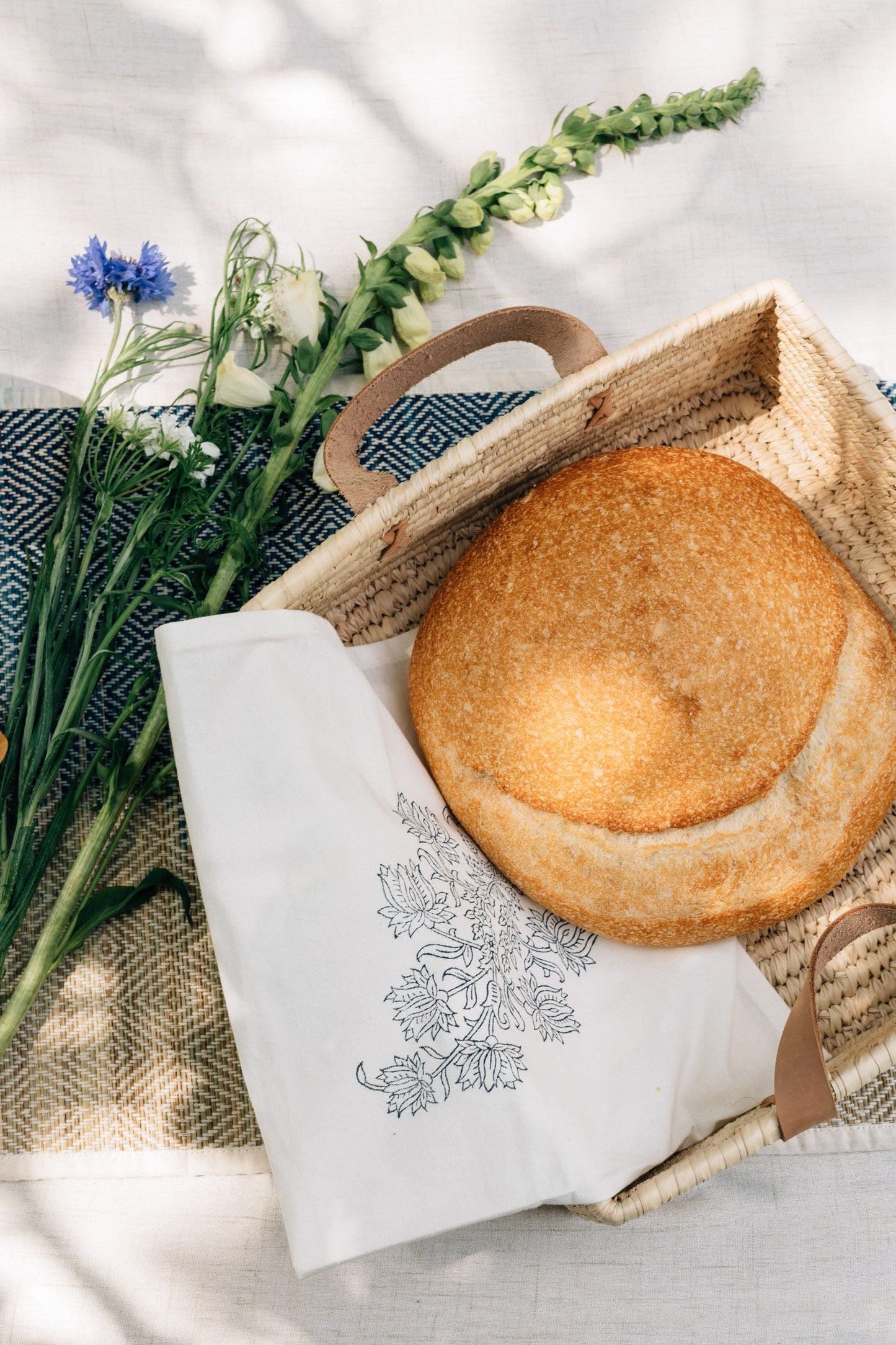 Square Handled Basket