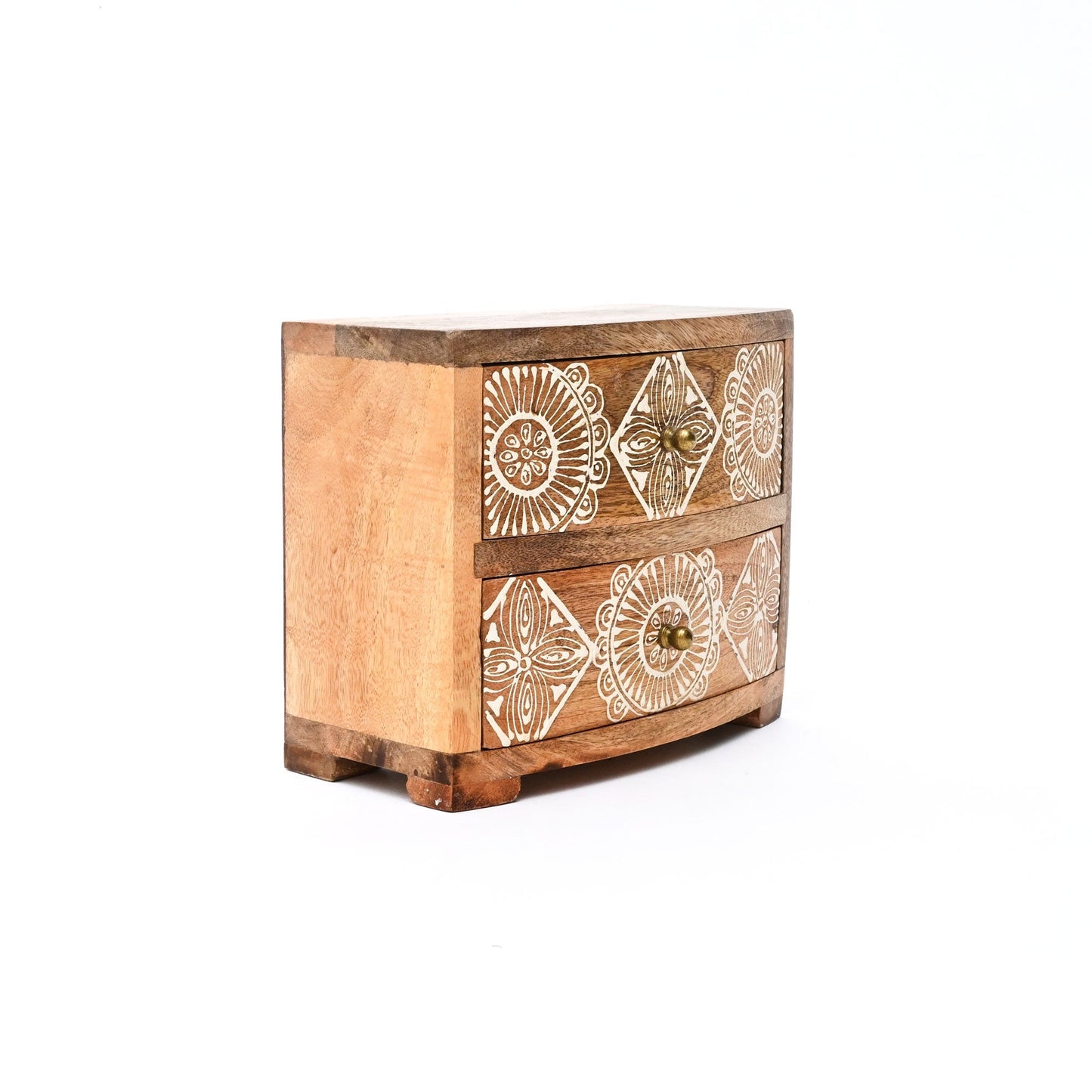 Two-Drawer Chest |  Mango Wood | Storage & Decor