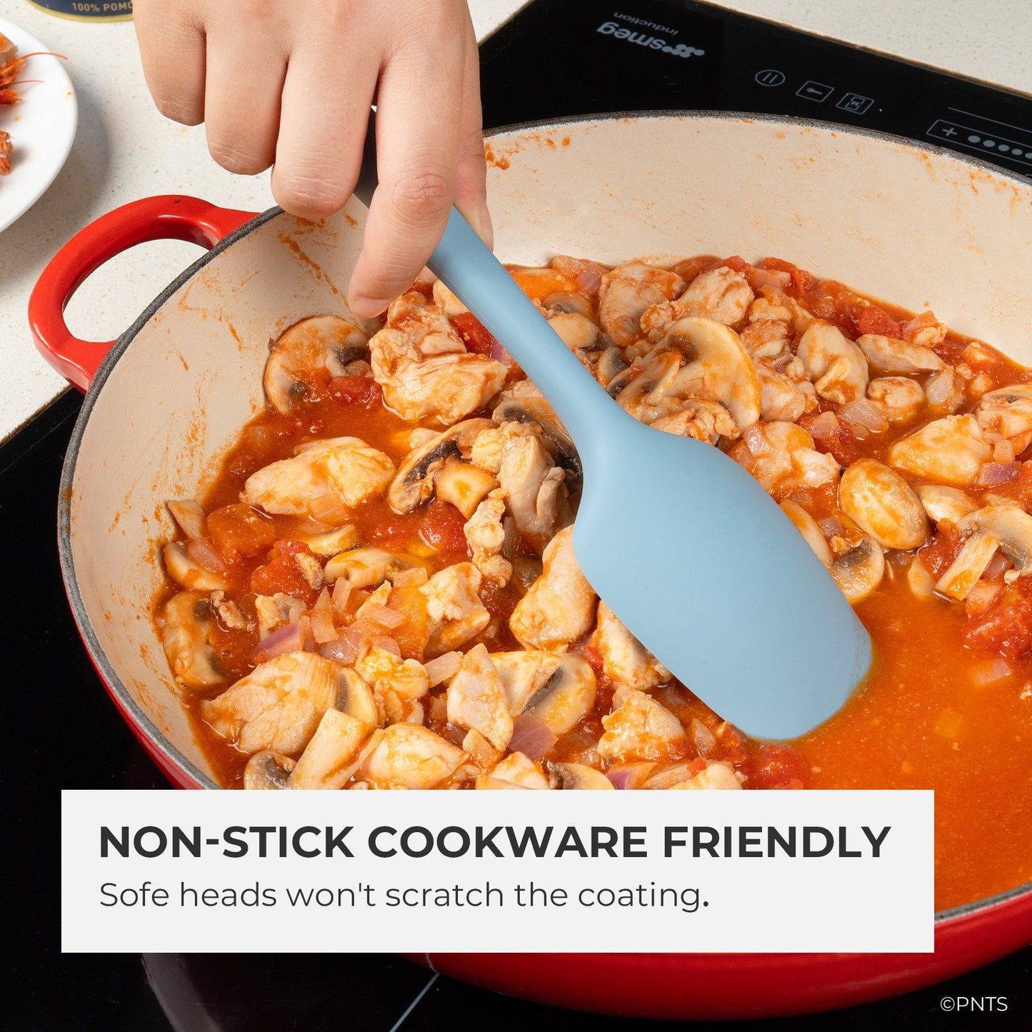 Elihome x Peanuts 8 Piece Silicone Spatula Set