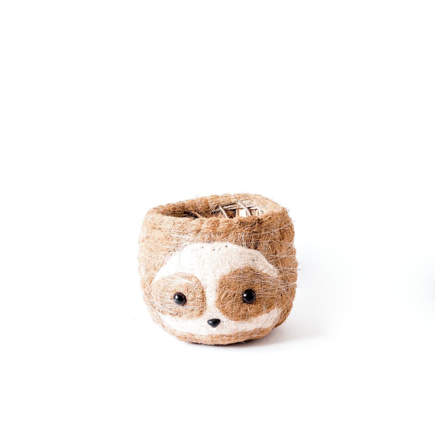 Large two-tone Sloth - Coco Coir Pots (6 inch) | LIKHÂ
