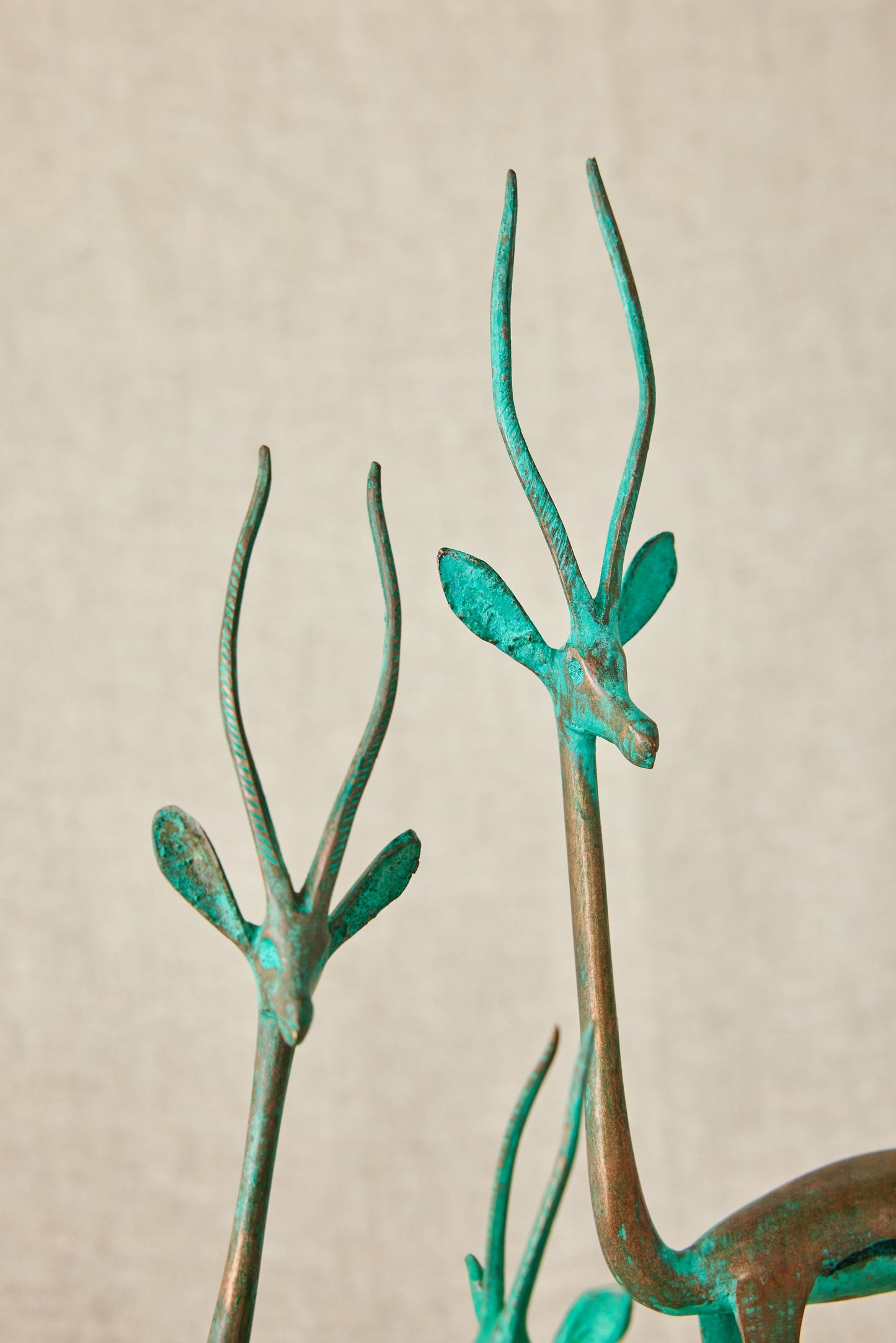 Tuareg Brass Springboks Figurines