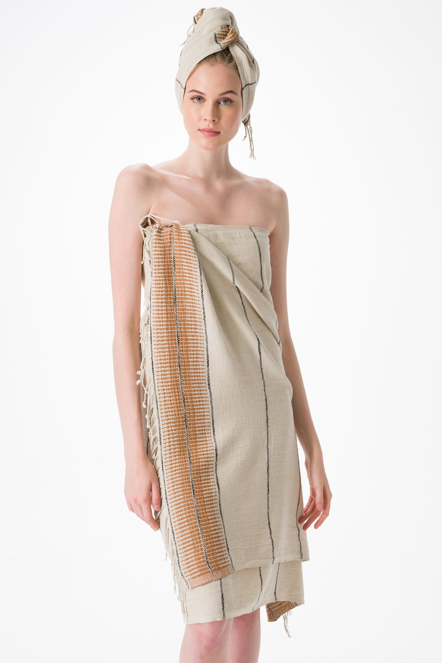 Amber Linen Turkish Towel Bundle