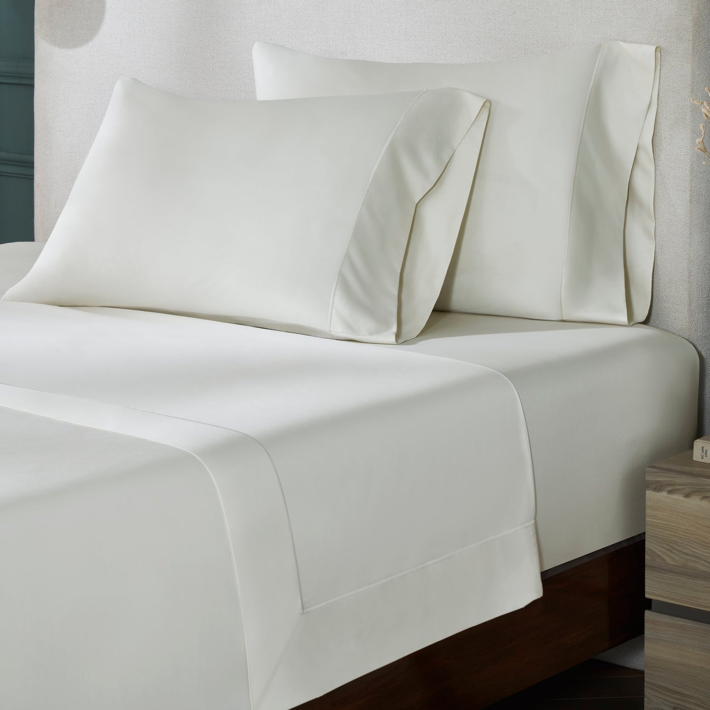 S/2 Corvelle Supima Cotton Sateen Pillowcases