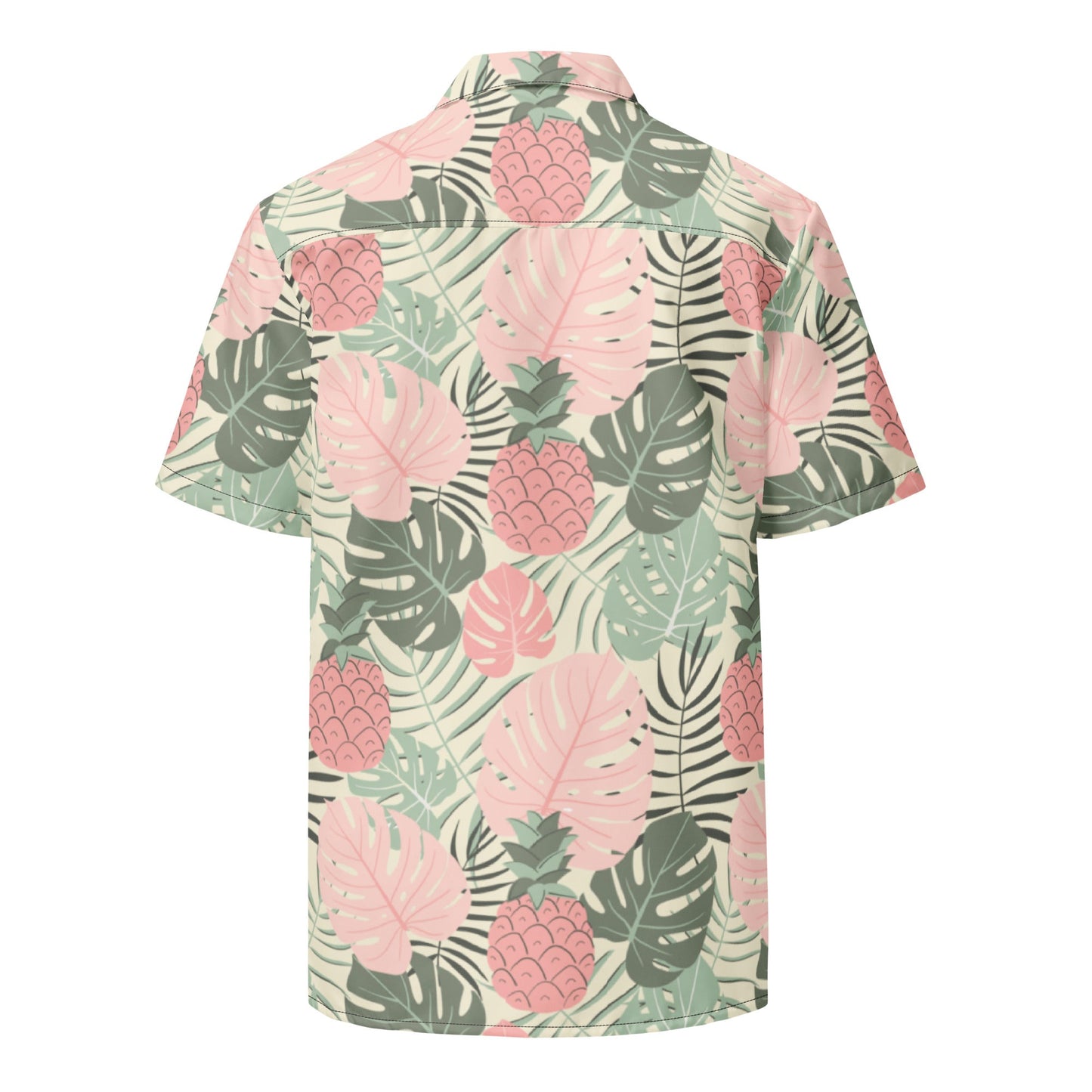 Pineapple Paradise Button Down Hawaiian Shirt