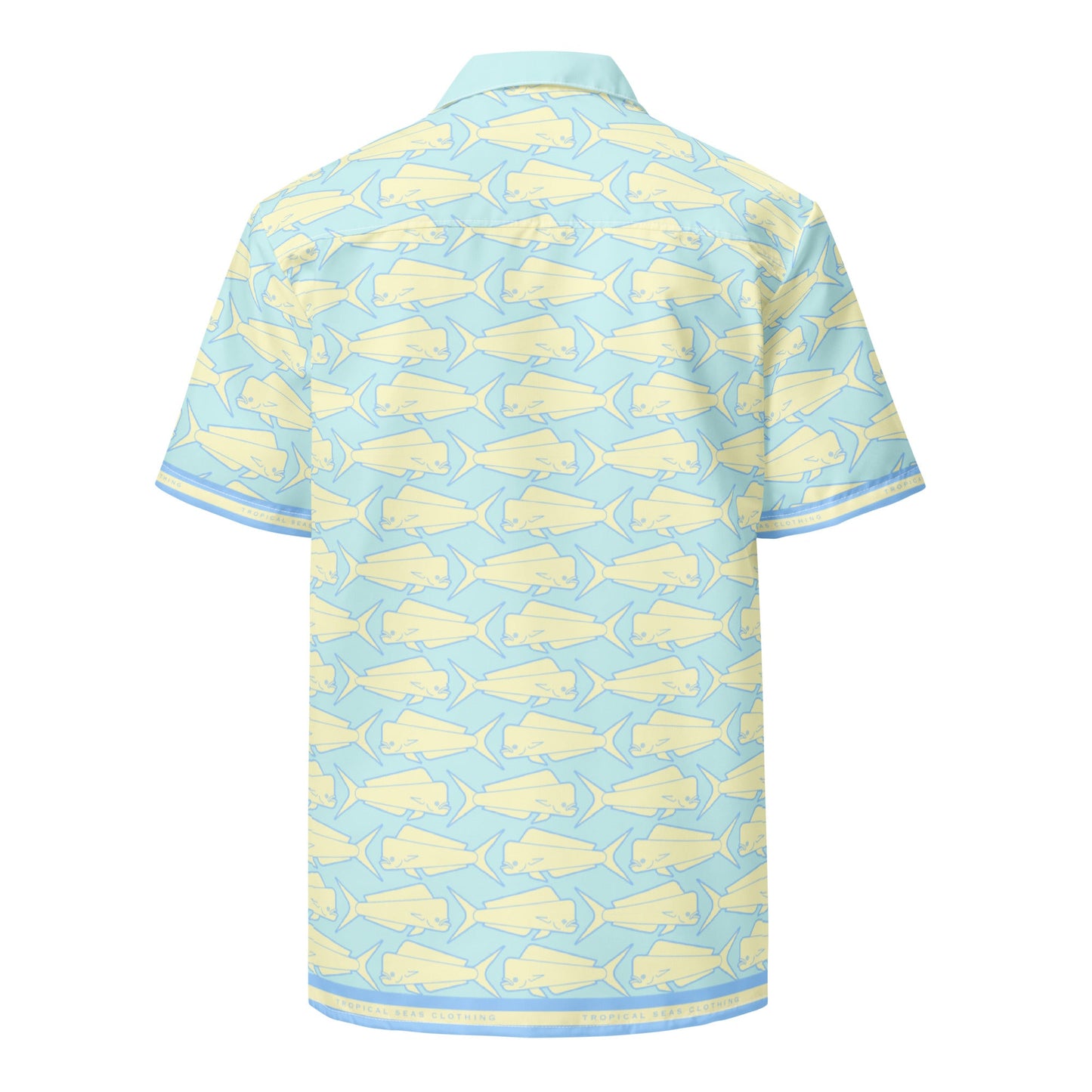 Mahi Mahi Madness Shirt – Performance Button Down Hawaiian Shirt for Men