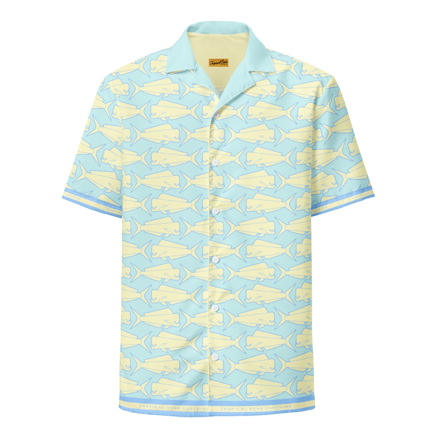 Mahi Mahi Madness Shirt – Performance Button Down Hawaiian Shirt for Men