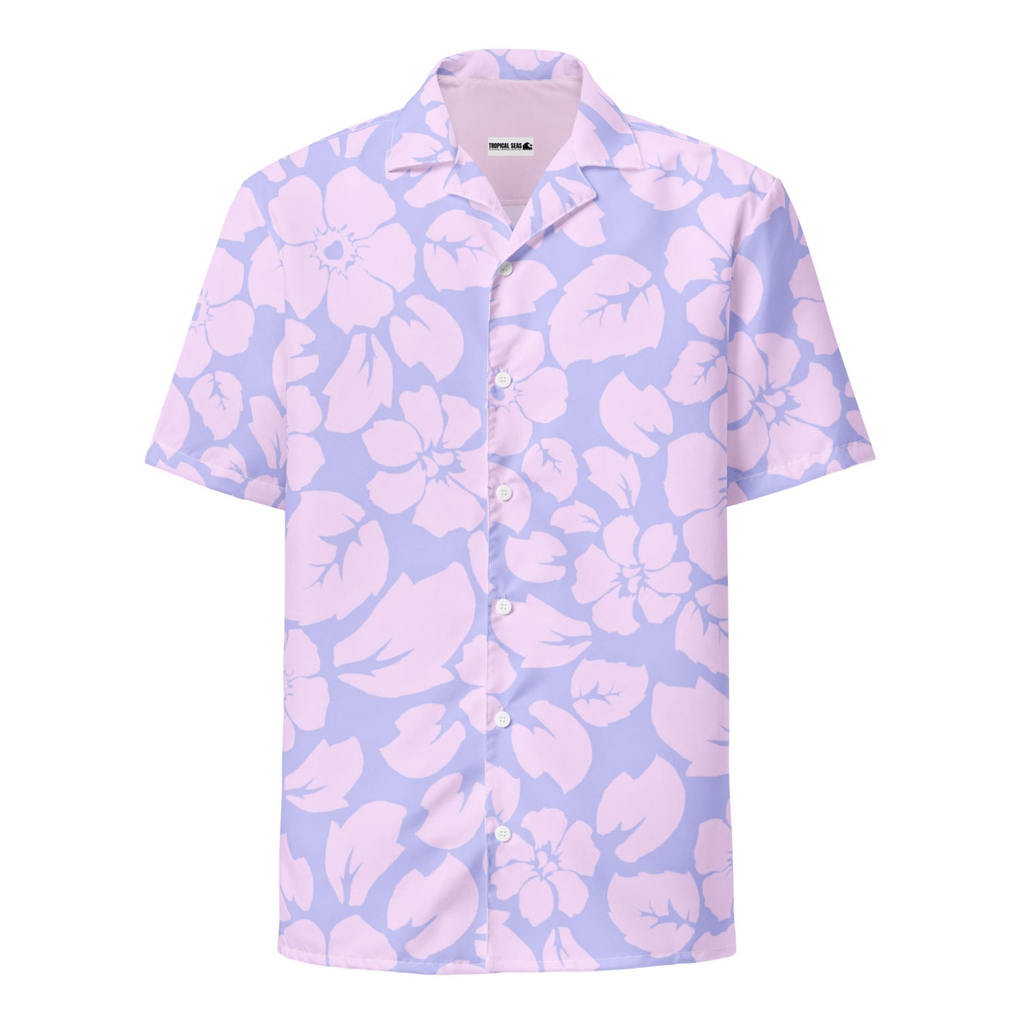 Tropical Purple Jungle Sunset Hawaiian Shirt