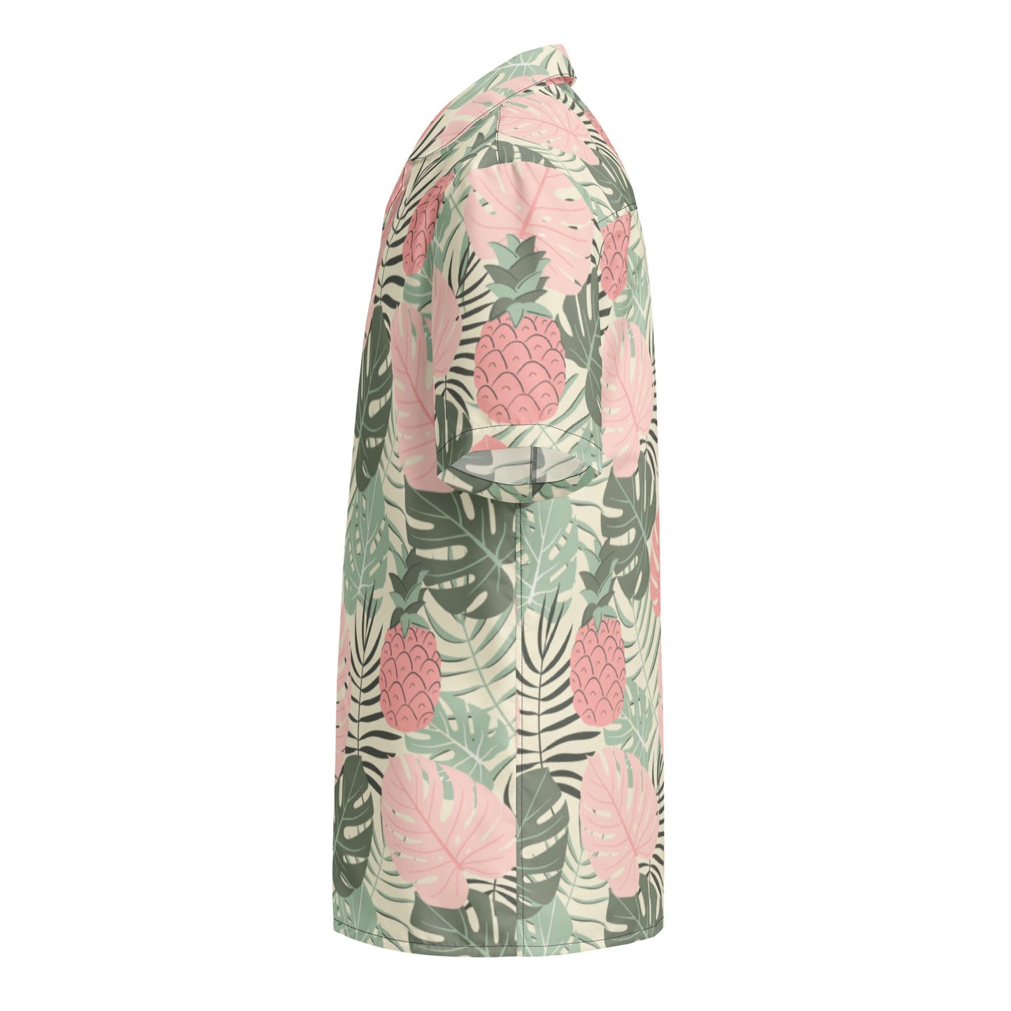 Pineapple Paradise Button Down Hawaiian Shirt