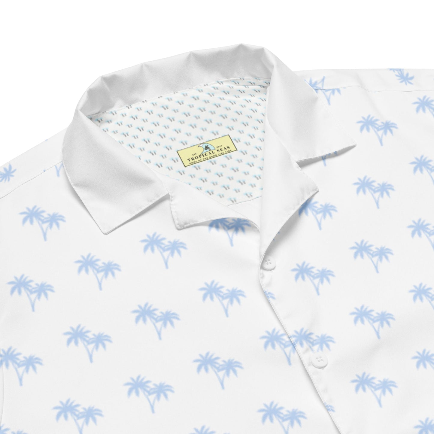 Tropical Blizzard Hawaiian Button Down Shirt