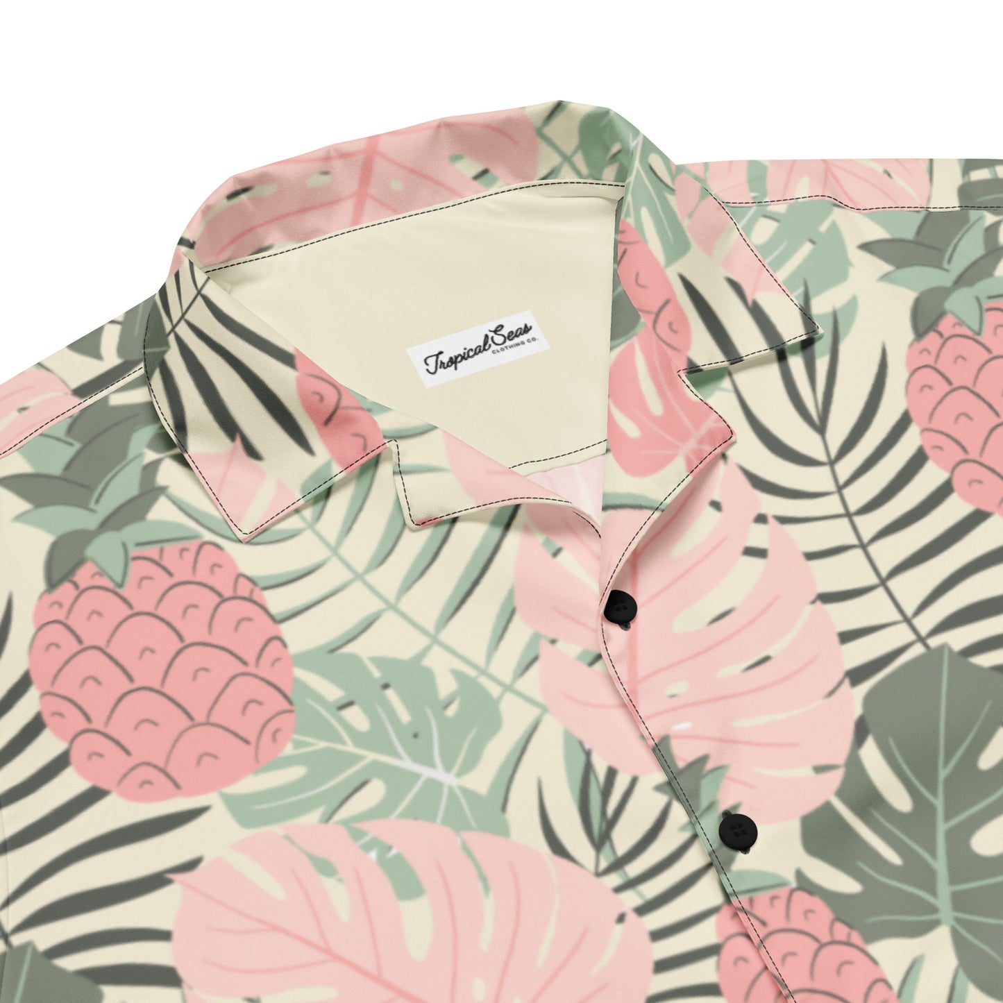 Pineapple Paradise Button Down Hawaiian Shirt