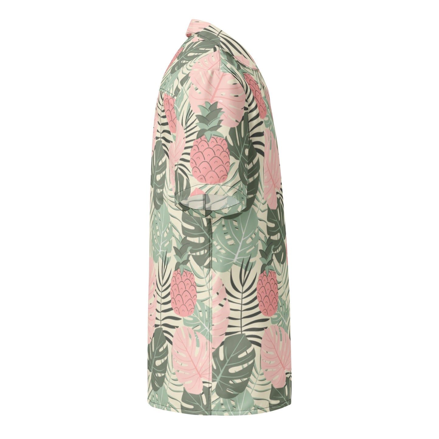 Pineapple Paradise Button Down Hawaiian Shirt