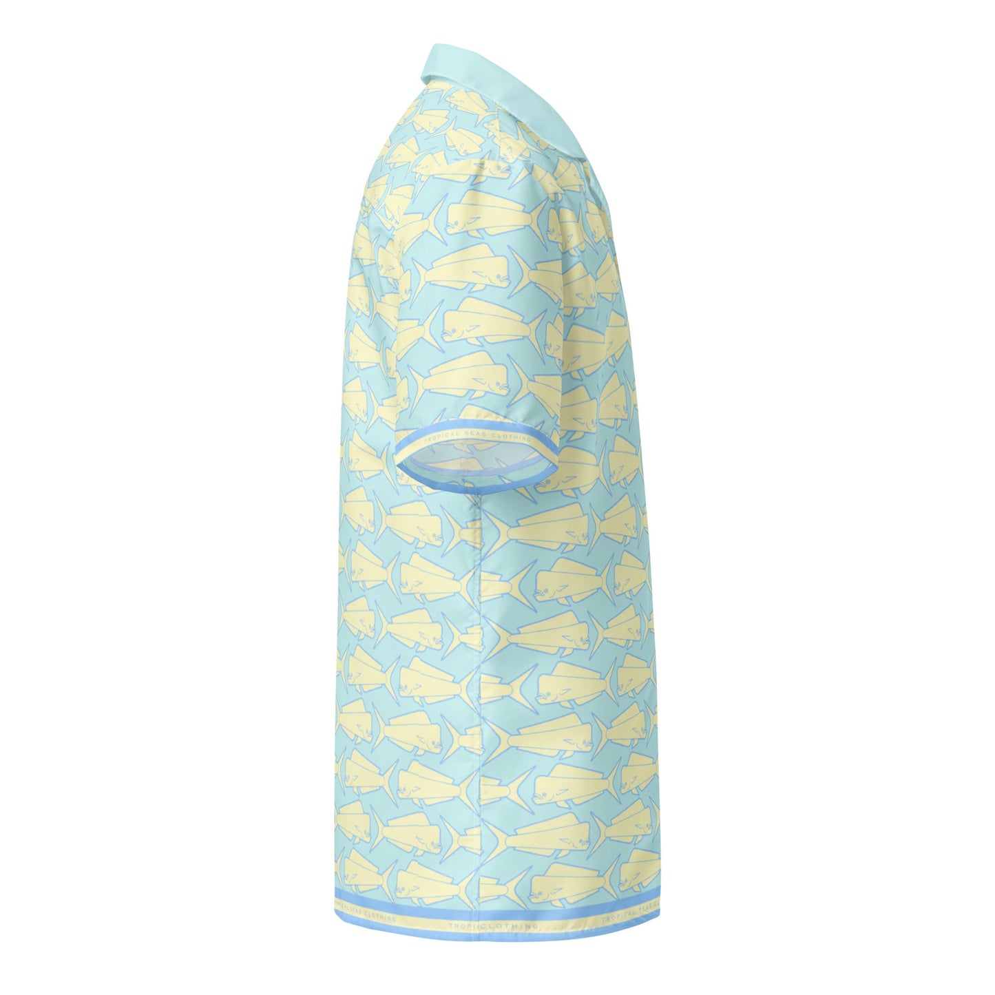 Mahi Mahi Madness Shirt – Performance Button Down Hawaiian Shirt for Men