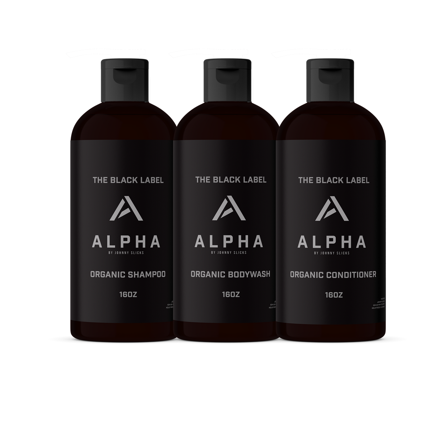 Black Label Shower Set - Osadia Concept Store