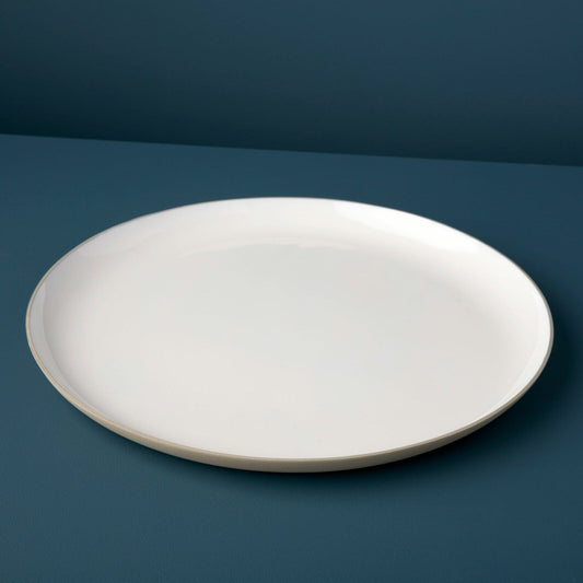 Alto 14" Round Platter, Dove