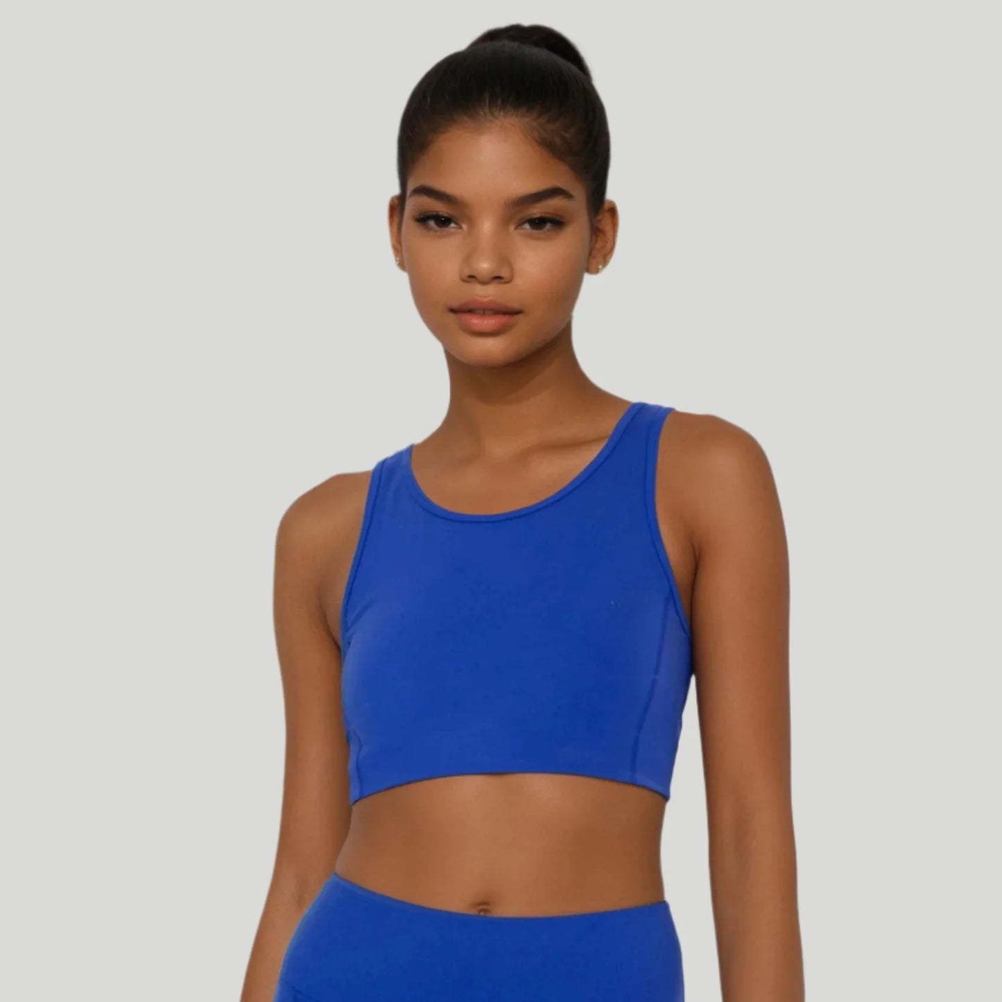 Breathe Easy Cut-Out Back Sports Bra – Lycra® Blend