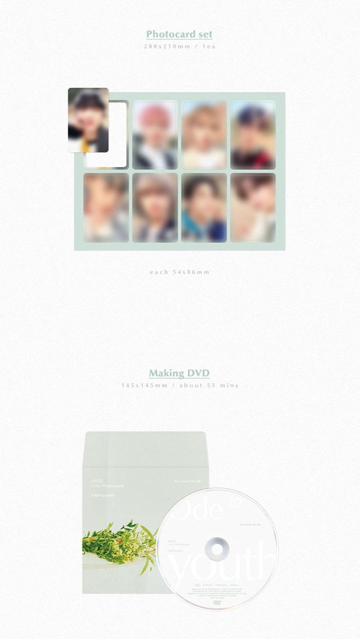 ATEEZ - 1st Photobook Ode To Youth