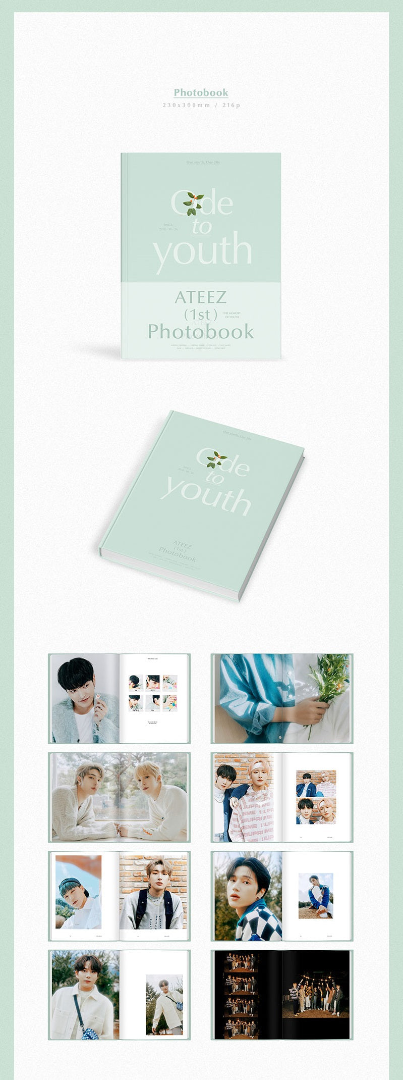 ATEEZ - 1st Photobook Ode To Youth