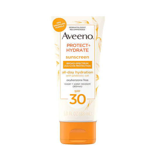 Aveeno Protect + Hydrate Sunscreen Broad Spectrum Body Lotion SPF 30
