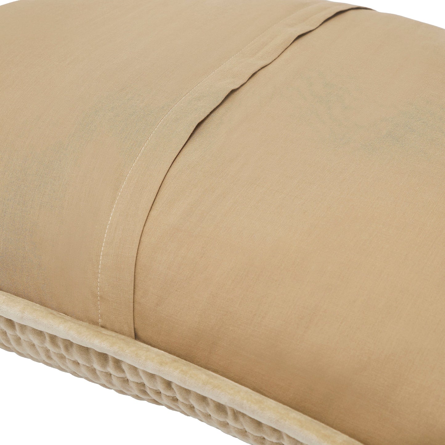 Milton Channel Stitched Velvet Coverlet Sham
