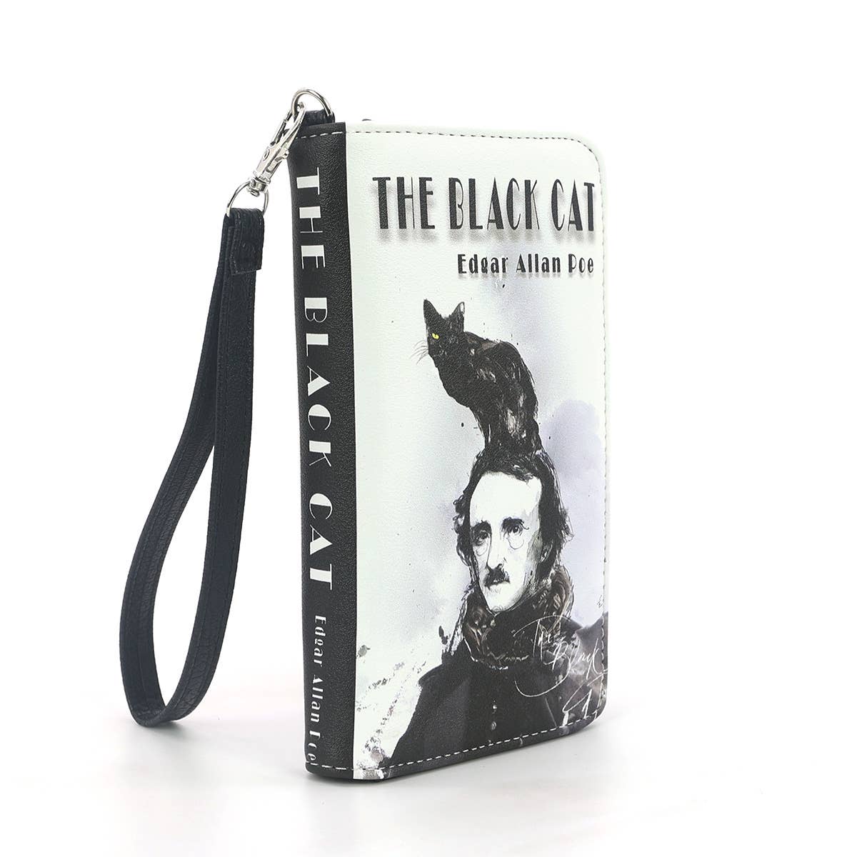 The Black Cat by Edgar Allan Poe Wallet in Vinyl