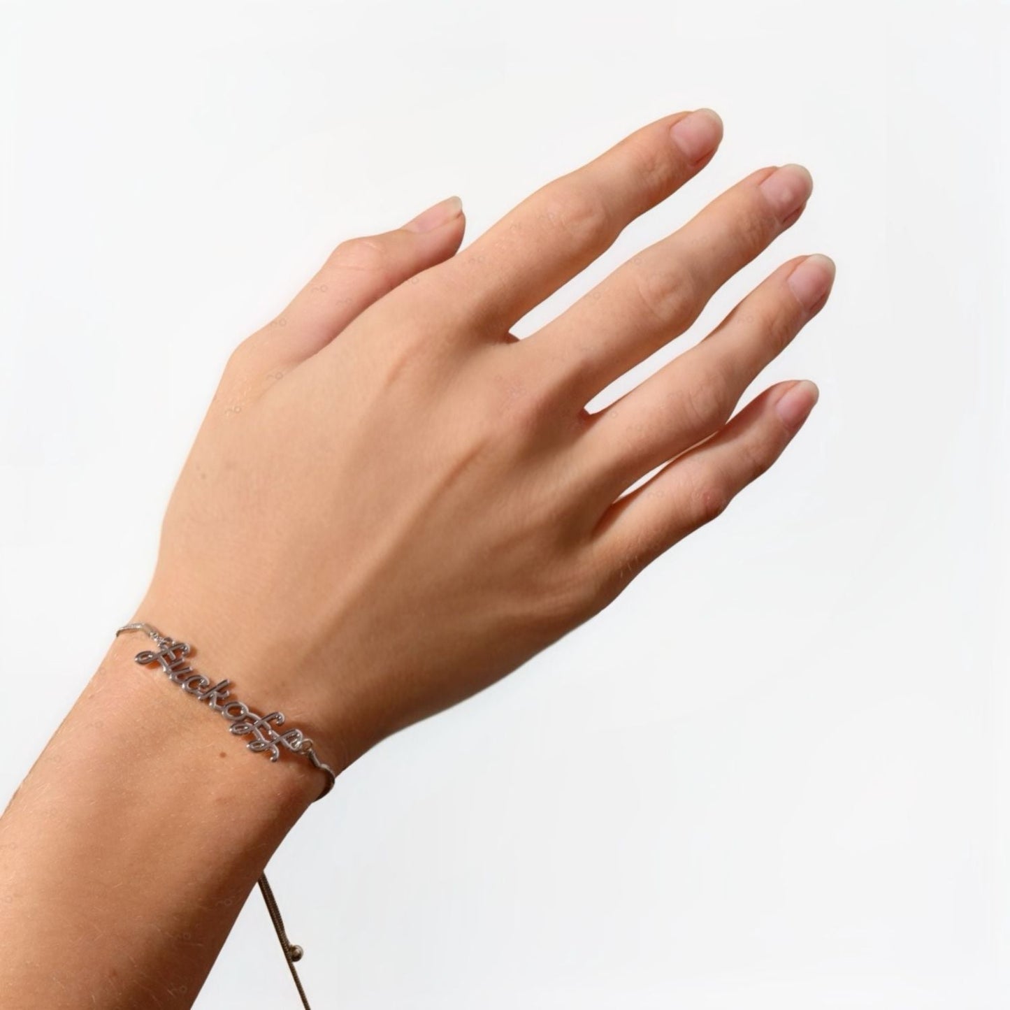 Fuck Off Bracelet (Gold and Silver)