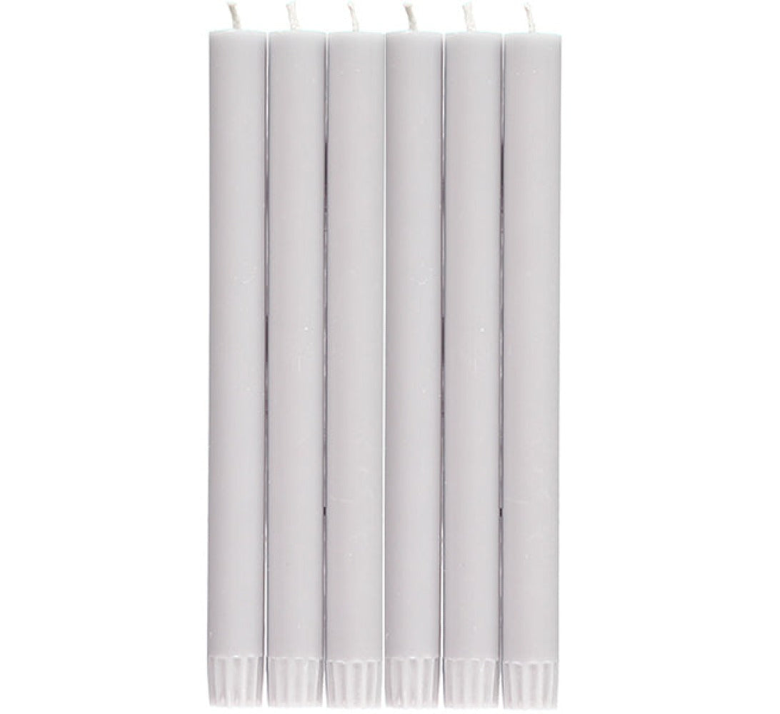S/25 Gull Grey Dinner Candles