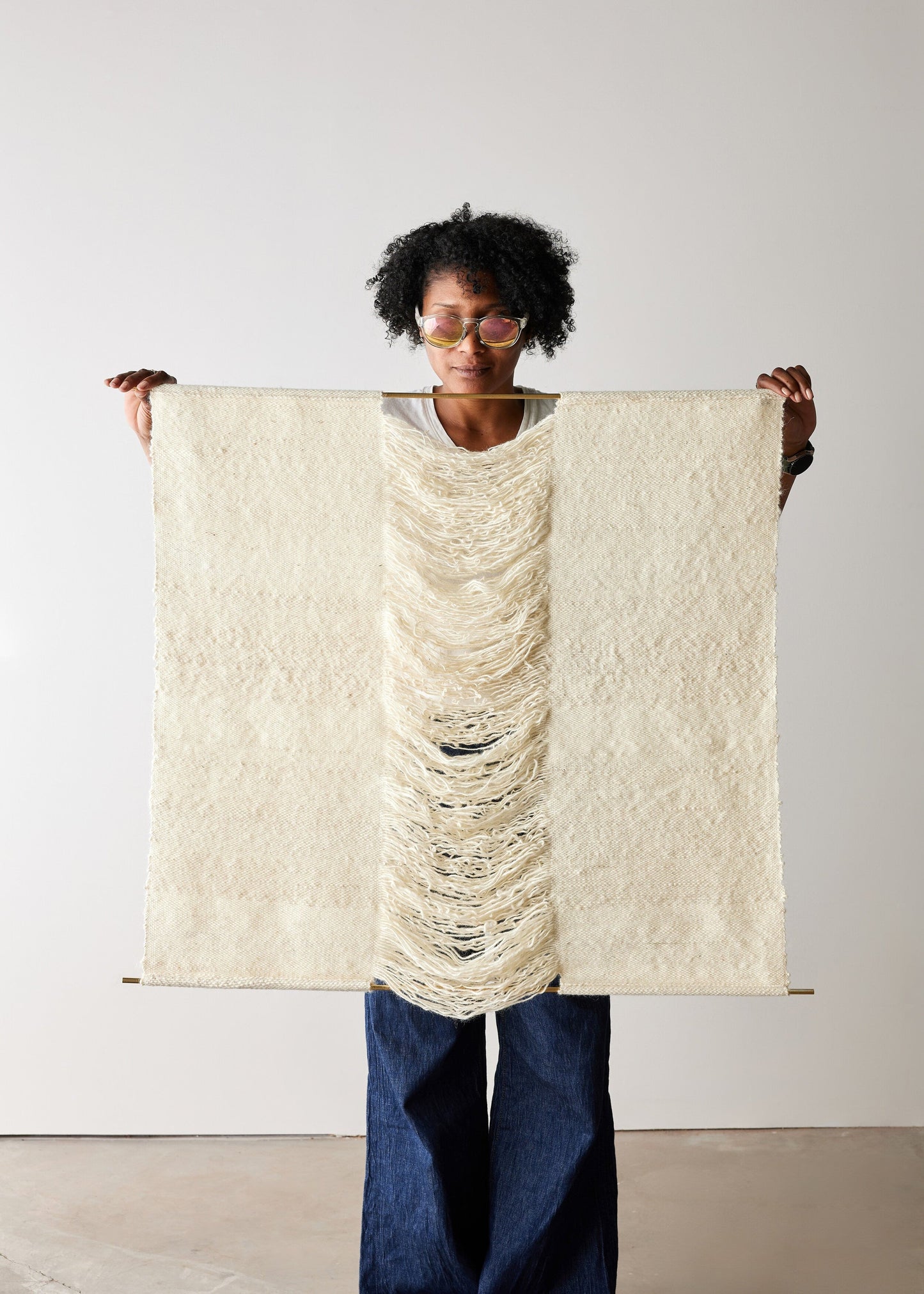 Respiro Handwoven Cotton Wall Hanging