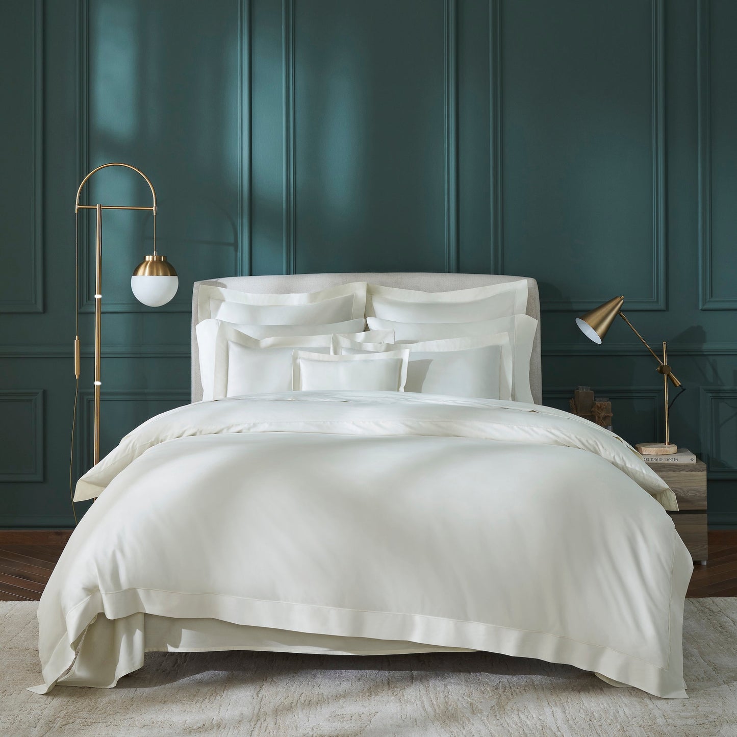 Corvelle Supima Cotton Sateen Duvet Cover