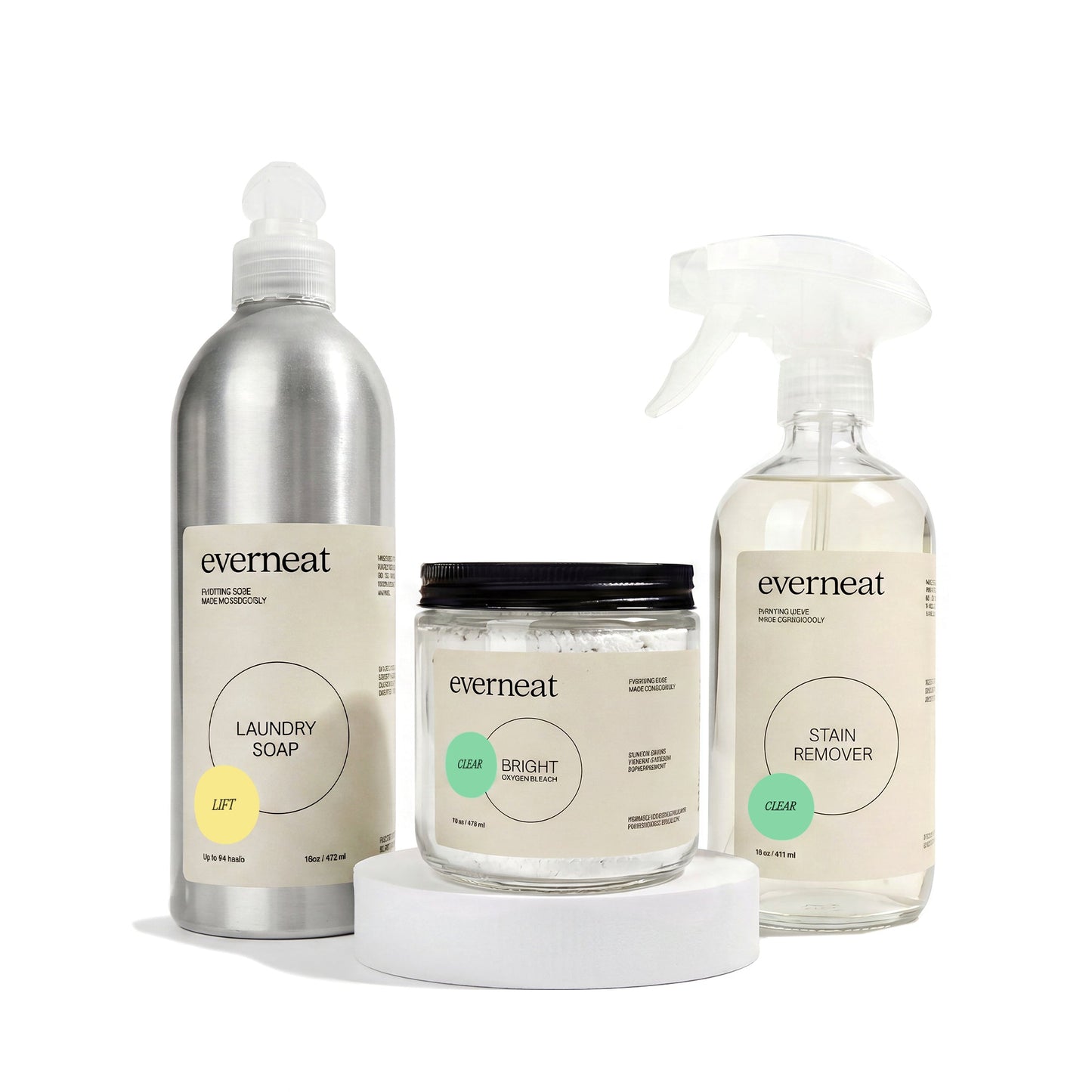 The Laundry Care Collection - PBP Glass Set (3-piece)