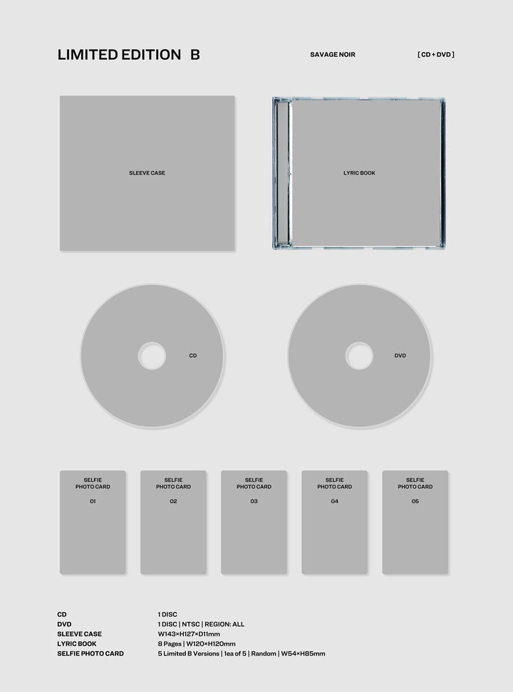 LE SSERAFIM 2nd Japan Single Album - Unforgiven