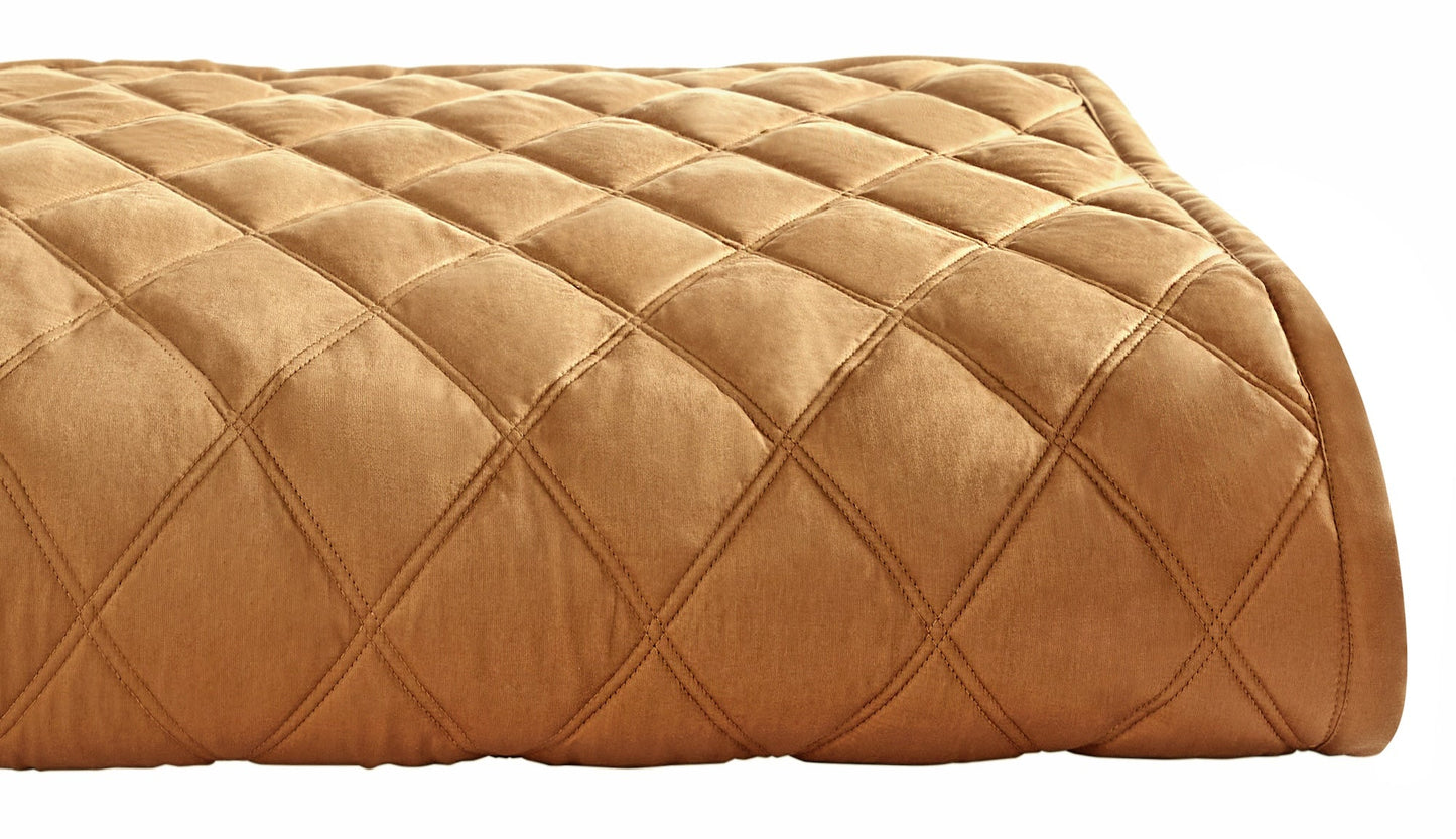 Avalon Lyocell Diamond Quilted Coverlet