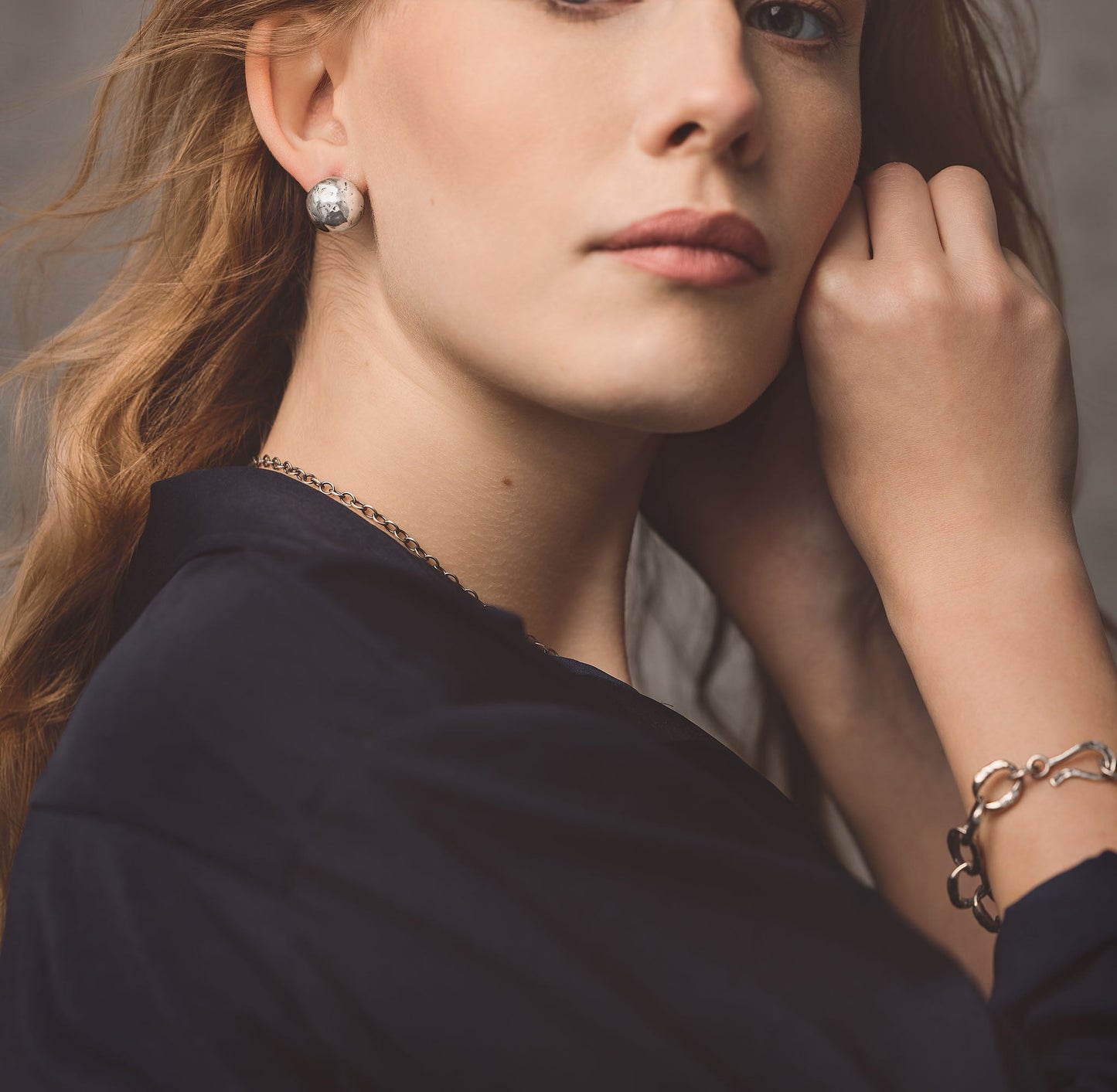 Caprice Sterling Silver Earrings